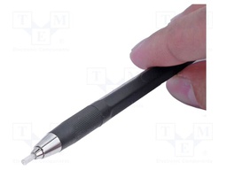 Tool: brush; fiberglass; L: 135mm; Ø: 2mm