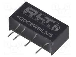 Converter: DC/DC; 2W; Uin: 4.5÷5.5V; Uout: 5VDC; SIL; Efficiency: 75%