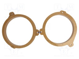 Spacer ring; MDF; Saab; impregnated,varnished; 2pcs.