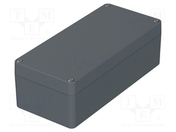 Enclosure: multipurpose; X: 80mm; Y: 175mm; Z: 57mm; polyamide; grey
