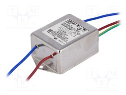 Filter: anti-interference; 250VAC; Ioper.max: 10A; Leads: cables