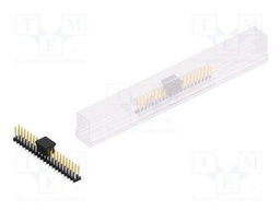 Connector: pin strips; pin header; male; PIN: 42; 2mm; SMT; 2x21