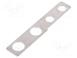 Fuse acces: neutral link; screw; Contacts: copper; ways: 4