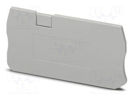 End piece; L: 29mm; W: 2.2mm; H: 60.5mm; Body: grey