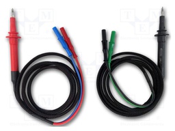 Test acces: Kelvin cable; 1.5m; 15A; 1.5kVDC; Features: insulated
