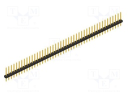 Connector: pin strips; pin header; male; PIN: 45; 2mm; THT; 1x45