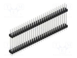 Connector: pin strips; pin header; male; PIN: 58; 2.54mm; THT; 2x29