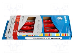 Kit: screwdrivers; insulated; 6pcs.