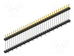 Connector: pin strips; pin header; male; PIN: 32; 2mm; SMT; 1x32