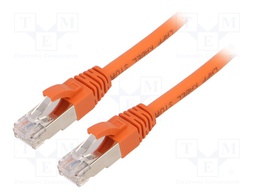 Patch cord; ETHERLINE® Cat.6a,S/FTP; 6a; stranded; Cu; LSZH; 26AWG