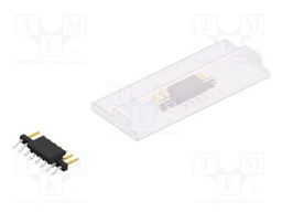 Connector: pin strips; pin header; male; PIN: 8; 2mm; SMT; 1x8; 100V