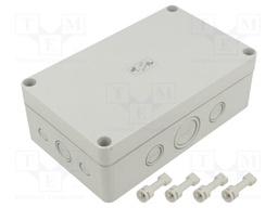 Enclosure: multipurpose; X: 110mm; Y: 180mm; Z: 63mm; TK PC; grey