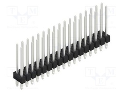 Connector: pin strips; pin header; male; PIN: 34; 2.54mm; THT; 2x17