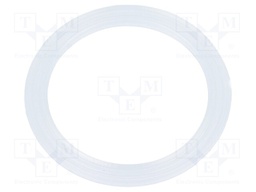 Gasket; polyetylene; D: 1.8mm; Øint: 19.8mm; Øout: 25mm; PG13,5