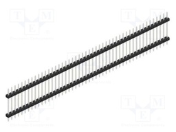 Connector: pin strips; pin header; male; PIN: 48; 2mm; THT; 1x48