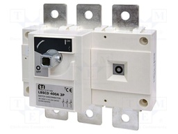 Switch-disconnector; Poles: 3; screw type; 400A; 415VAC; IP20