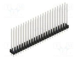 Connector: pin strips; pin header; male; PIN: 46; 2.54mm; THT; 2x23
