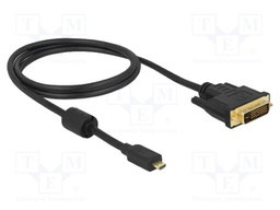 Cable; DVI-D (24+1) plug,micro HDMI plug; dual link,High Speed