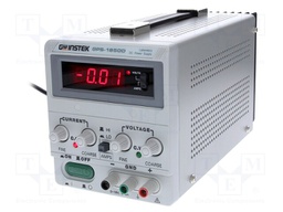 Power supply: laboratory; Channels: 1; 0÷18VDC; 0÷5A; Plug: EU