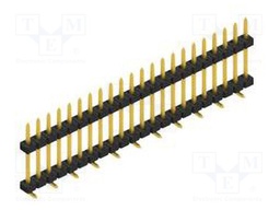 Connector: pin strips; pin header; male; PIN: 22; 2mm; SMT; 1x22