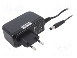 Power supply: switched-mode; voltage source; 12VDC; 2A; 24W; plug