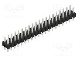 Connector: pin strips; pin header; male; PIN: 40; 2.54mm; THT; 2x20