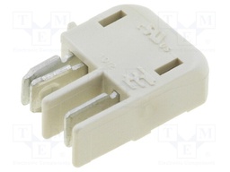 Connector: PCB to PCB; PIN: 2; nickel plated,tinned; 6A; SMT