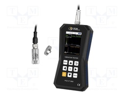Vibrometer; Display: LCD 2,8"; Ch: 1; Meas.accur: ±7,998m/s2; IP52