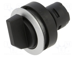 Switch: rotary; 22mm; Stabl.pos: 1; IP65; Pos: 2; Cutout: Ø22.3mm