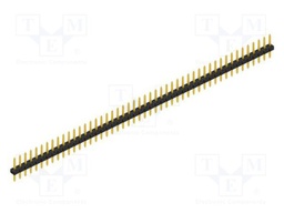 Connector: pin strips; pin header; male; PIN: 48; 2mm; THT; 1x48