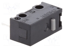 Microswitch SNAP ACTION; SPDT; 3A/125VAC; 2A/30VDC; ON-(ON)