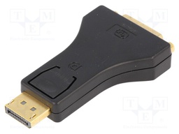 Adapter; DisplayPort 1.2; DisplayPort plug,DVI-I (24+5) socket
