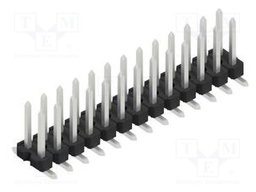Connector: pin strips; pin header; male; PIN: 26; 2.54mm; SMT; 2x13