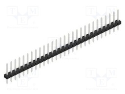Connector: pin strips; pin header; male; PIN: 28; 2mm; THT; 1x28