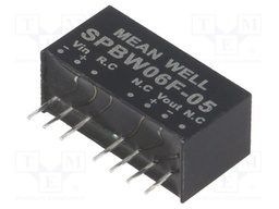 Converter: DC/DC; 6W; Uin: 9÷36V; 5VDC; Iout: 0÷1200mA; SIP8; 4.8g
