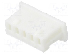 Plug; wire-board; female; 1.25mm; PIN: 5; w/o contacts; for cable