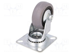 Transport wheel; Ø: 50mm; W: 20mm; H: 67mm; torsional; 350N