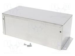 Enclosure: multipurpose; X: 102mm; Y: 203mm; Z: 51mm; 1411; aluminium