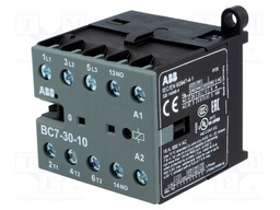 Contactor: 3-pole; NO x3; Auxiliary contacts: NO; 24VDC; 7A; BC7