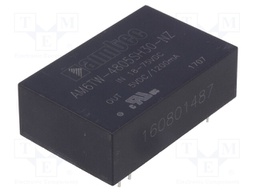 Converter: DC/DC; 6W; Uin: 18÷75V; 5VDC; Iout: 1.2A; DIP24; 13g