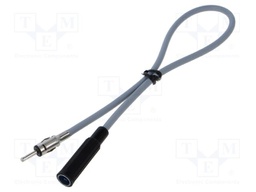 Cable; 0.5m; DIN socket,DIN plug; Car brand: universal