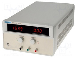 Power supply: laboratory; Channels: 1; 0÷160VDC; 0÷3A; Plug: EU