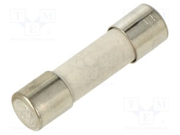 Fuse: fuse; 1A; 250VAC; cylindrical; 5x20mm; brass; nickel plated