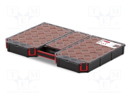 Container: collective; with boxes; black; TAGER CARBO; low