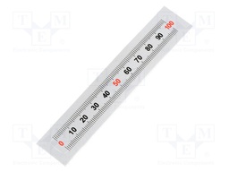Ruler; figures horizontally arranged,self-adhesive; W: 11mm