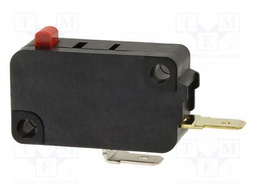 Microswitch SNAP ACTION; without lever; SPST-NO; 0.1A/125VAC