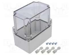 Enclosure: multipurpose; X: 75mm; Y: 125mm; Z: 125mm; MPC; light grey