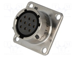 Connector: circular; PT; socket; female; PIN: 10; external bayonet
