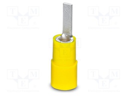 PA; insulated; Body: yellow; Tip: wire pin