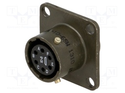 Connector: circular; MIL-C-26482, Series 1,PT; socket; female